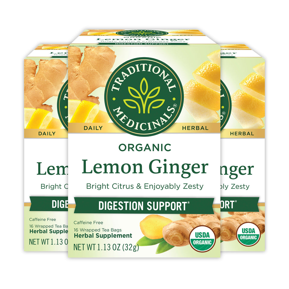 Lemon Ginger Tea digestion support