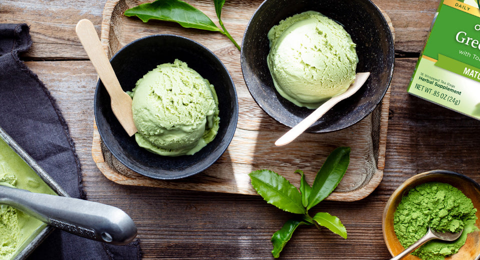 Vegan Green Tea Matcha Ice Cream