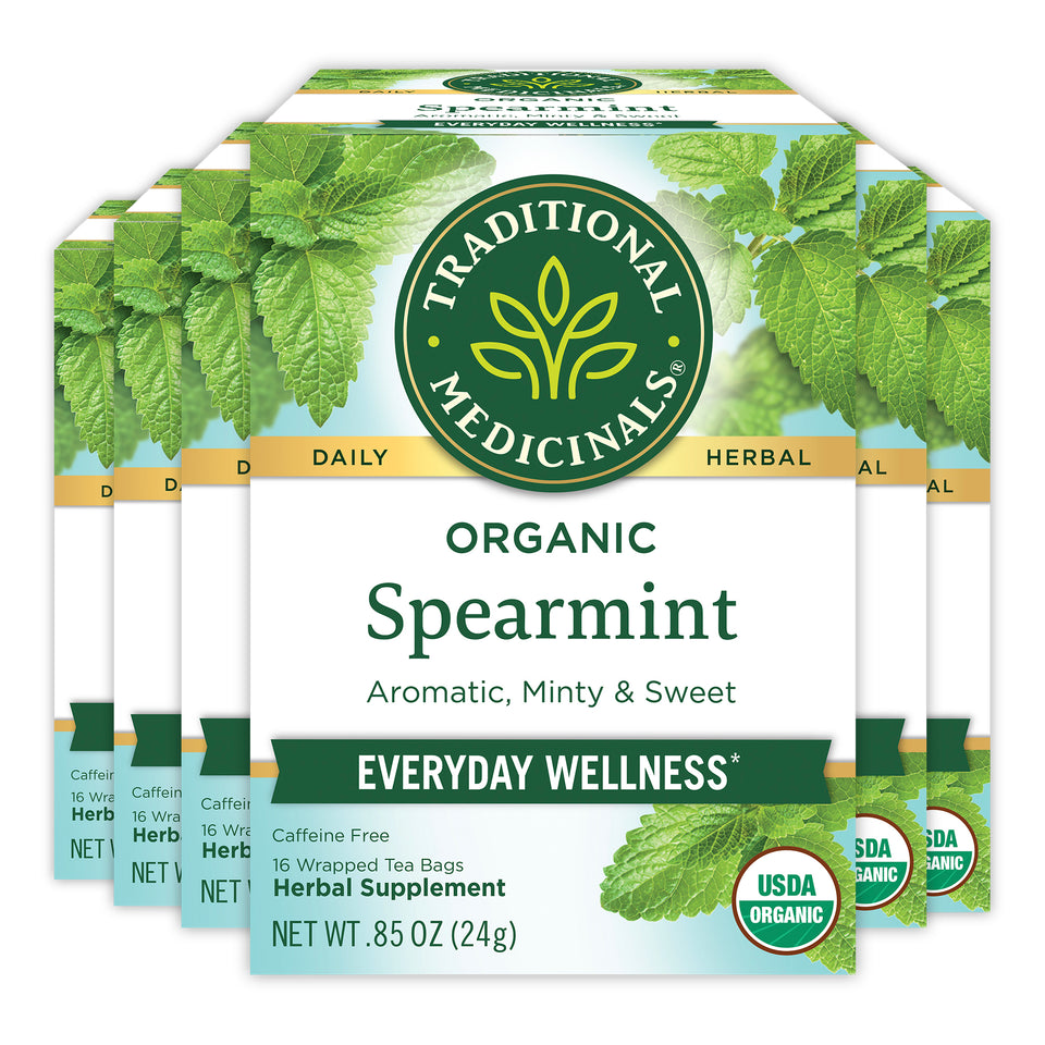 Spearmint Tea everyday wellness herbal supplement