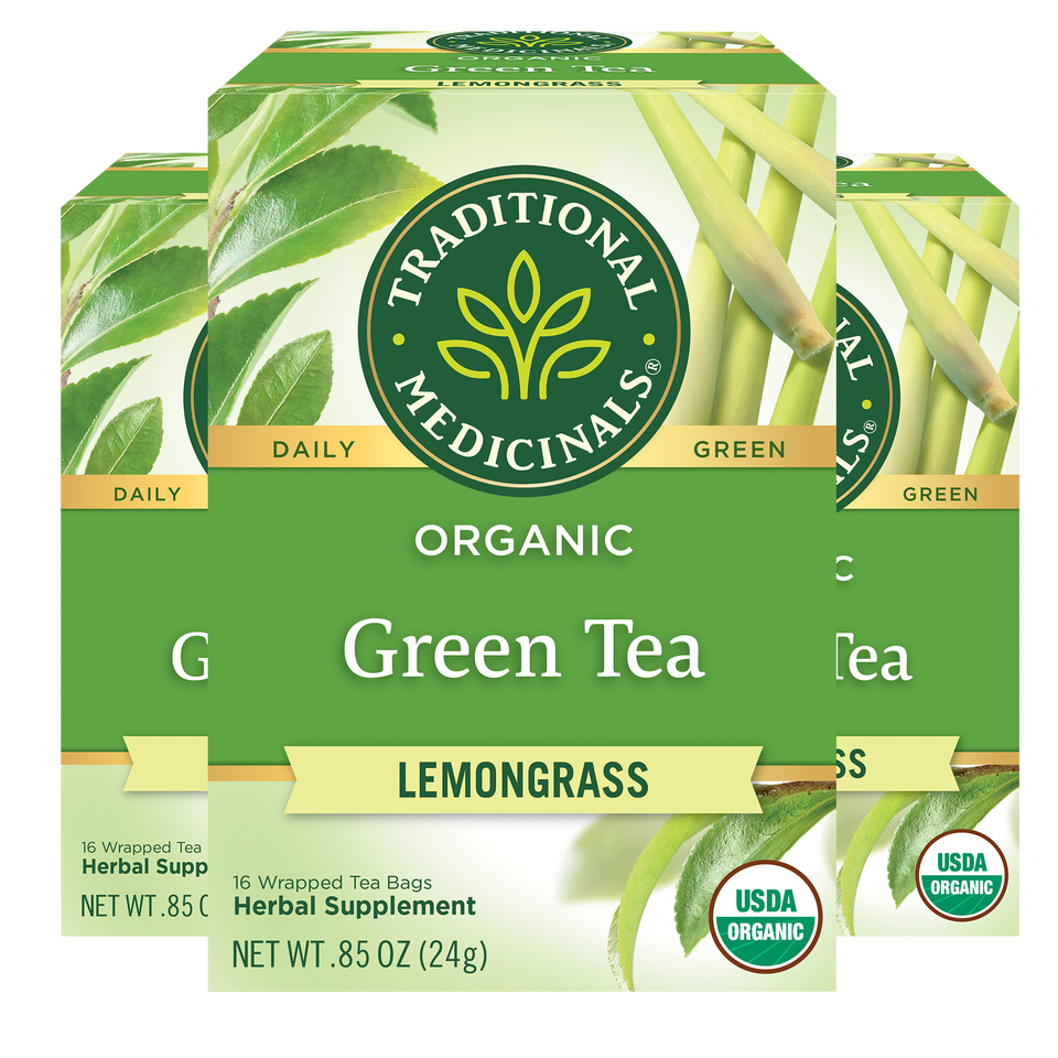 Green tea Lemongrass packages