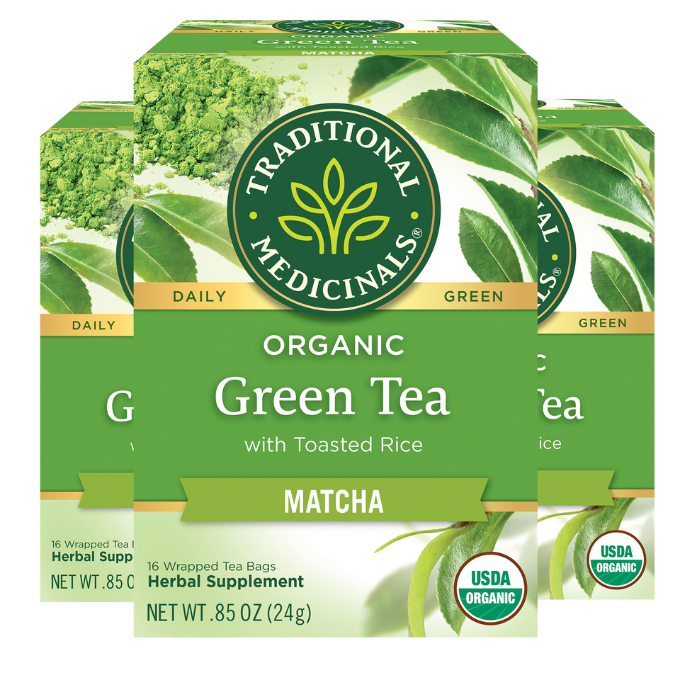 Green Tea Matcha packages