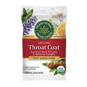 Throat Coat® Sweet Orange Fennel Lozenges